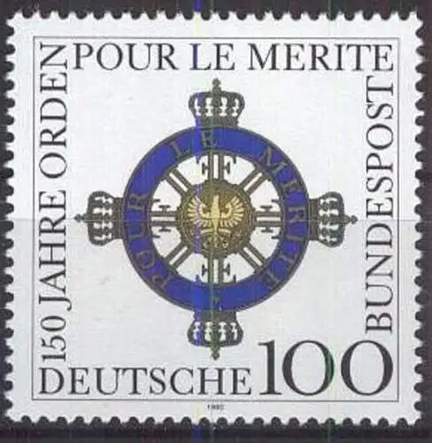 DEUTSCHLAND 1992 Mi-Nr. 1613 ** MNH