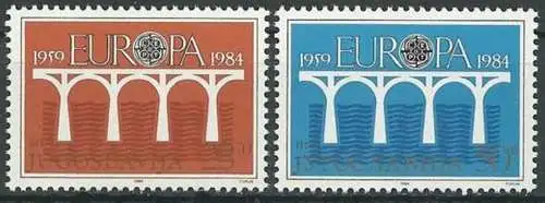 JUGOSLAWIEN 1984 Mi-Nr. 2046/47 ** MNH - CEPT