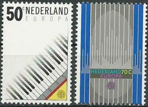 NIEDERLANDE 1985 Mi-Nr. 1274/75 ** MNH - CEPT