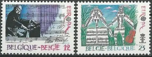 BELGIEN 1985 Mi-Nr. 2227/28 ** MNH - CEPT