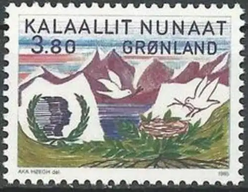 GRÖNLAND 1985 Mi-Nr. 160 ** MNH