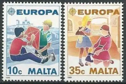 MALTA 1989 Mi-Nr. 816/17 ** MNH - CEPT