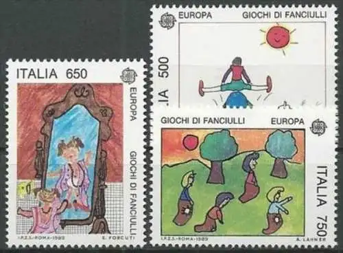 ITALIEN 1989 Mi-Nr. 2078/80 ** MNH - CEPT