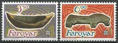 FÄRÖER 1989 Mi-Nr. 184/85 ** MNH - CEPT