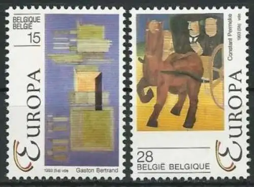 BELGIEN 1993 Mi-Nr. 2553/54 ** MNH - CEPT