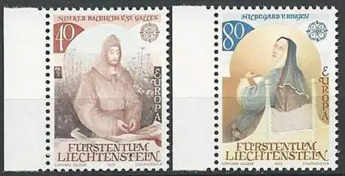 LIECHTENSTEIN 1983 Mi-Nr. 816/17 ** MNH - CEPT