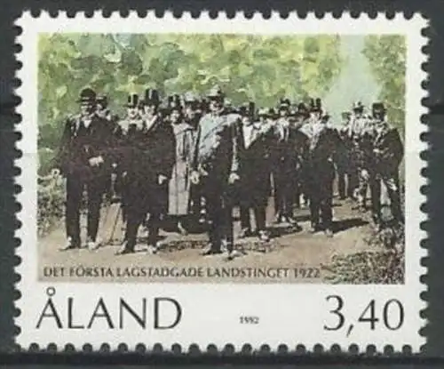 ALAND 1992 Mi-Nr. 63 ** MNH