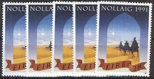 IRLAND 1991 Mi-Nr. 5 x 776 ** MNH