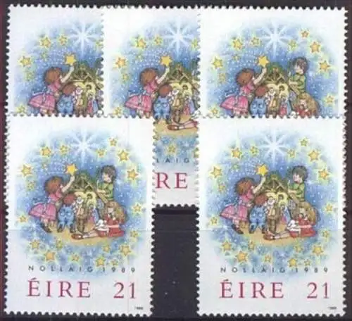 IRLAND 1989 Mi-Nr. 5 x 694 ** MNH