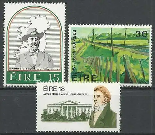 IRLAND 1981 Mi-Nr. 445 446 448 ** MNH