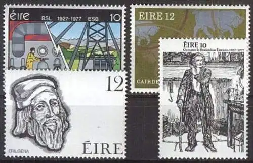 IRLAND 1977 Mi-Nr. 366 367 368 369 ** MNH