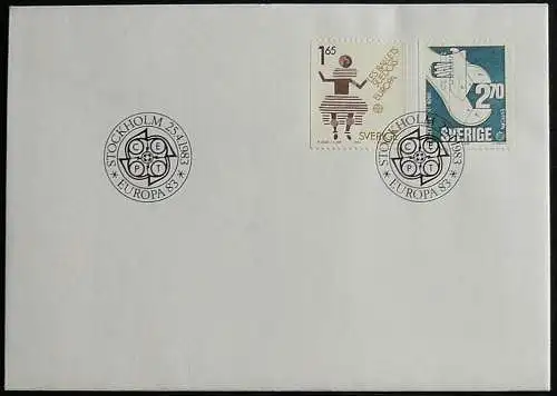 SCHWEDEN 1983 Mi-Nr. 1237/38 CEPT FDC