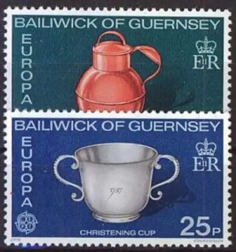 GUERNSEY 1976 Mi-Nr. 133/34 ** MNH - CEPT