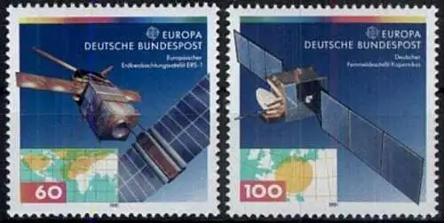 DEUTSCHLAND 1991 Mi-Nr. 1526/27 ** MNH - CEPT