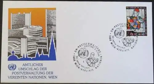 UNO WIEN 1996 Mi-Nr. 202  FDC