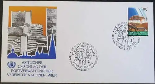 UNO WIEN 1994 Mi-Nr. 166  FDC