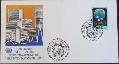 UNO WIEN 1993 Mi-Nr. 149  FDC