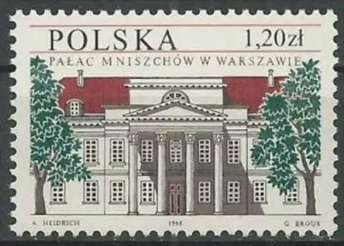 POLEN 1998 Mi-Nr. 3729 ** MNH