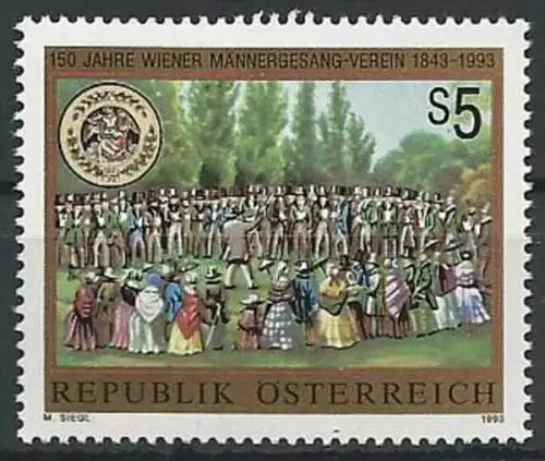 ÖSTERREICH 1993 Mi-Nr. 2107 ** MNH