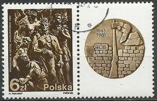 POLEN 1983 Mi-Nr. 2866 o used - aus Abo