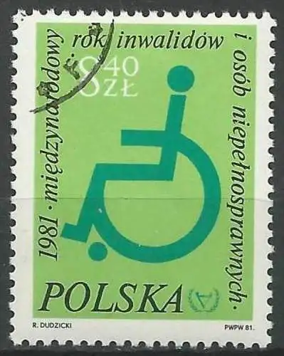 POLEN 1981 Mi-Nr. 2763 o used - aus Abo