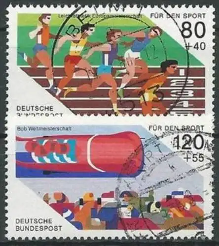 DEUTSCHLAND 1986 Mi-Nr. 1269/70 o used