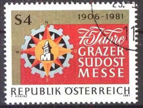 ÖSTERREICH 1981 Mi-Nr. 1682 o used - aus Abo