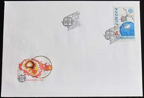 TSCHECHOSLOWAKEI 1991 Mi-Nr. 3084 CEPT FDC