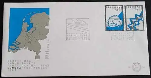 NIEDERLANDE 1982 Mi-Nr. 1219/20 CEPT FDC