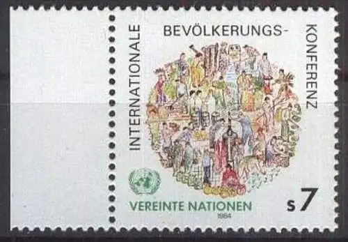 UNO WIEN 1984 Mi-Nr. 38 ** MNH