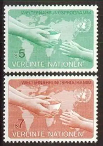 UNO WIEN 1983 Mi-Nr. 32/33 ** MNH