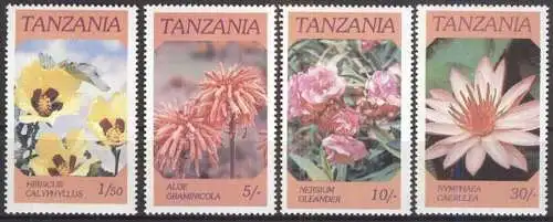 TANZANIA 1986 Mi-Nr. 324/27 ** MNH