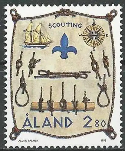 ALAND 1998 Mi-Nr. 144 ** MNH