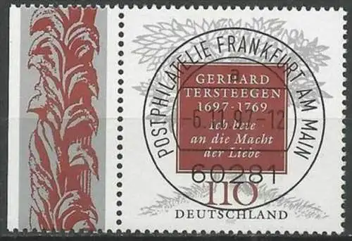 DEUTSCHLAND 1997 Mi-Nr. 1961 o used - aus Abo