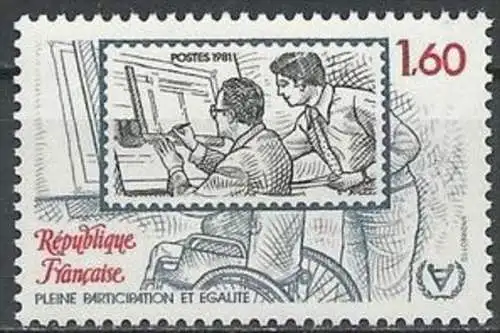 FRANKREICH 1981 Mi-Nr. 2291 ** MNH