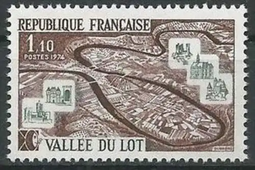 FRANKREICH 1974 Mi-Nr. 1884 ** MNH