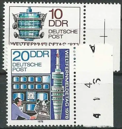 DDR 1978 Mi-Nr. 2316/17 ** MNH