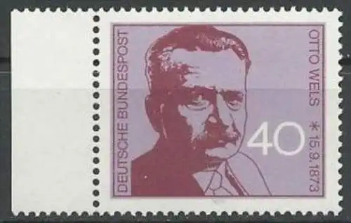 DEUTSCHLAND 1973 Mi-Nr. 780 ** MNH