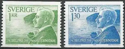 SCHWEDEN 1976 Mi-Nr. 970/71 ** MNH