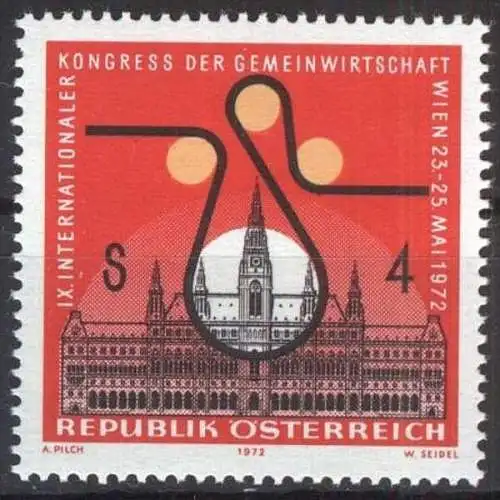 ÖSTERREICH 1972 Mi-Nr. 1388 ** MNH