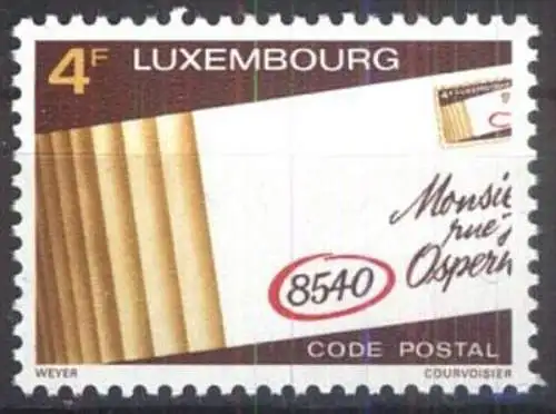 LUXEMBURG 1980 Mi-Nr. 1016 ** MNH