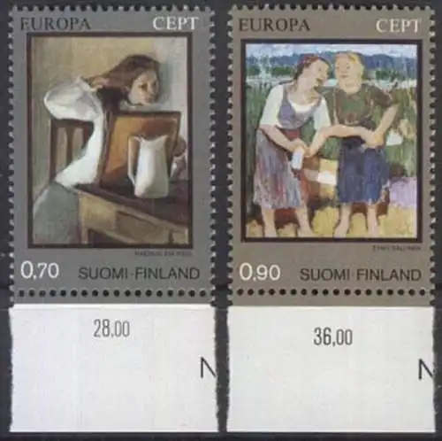 FINNLAND 1975 Mi-Nr. 764/65 ** MNH