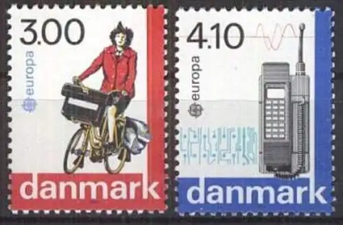 DÄNEMARK 1988 Mi-Nr. 921/22 ** MNH - CEPT