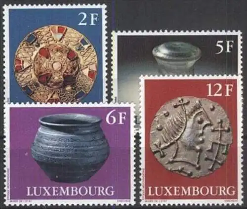 LUXEMBURG 1976 Mi-Nr. 924/27 ** MNH