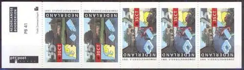 NIEDERLANDE 1991 Mi-Nr. MH 43 Markenheft/booklet ** MNH