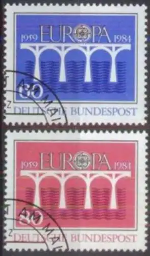 DEUTSCHLAND 1984 Mi-Nr. 1210/11  o used - aus Abo