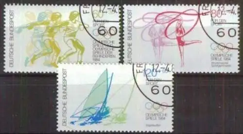 DEUTSCHLAND 1984 Mi-Nr. 1206/08  o used - aus Abo