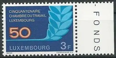 LUXEMBURG 1973 Mi-Nr. 868 ** MNH