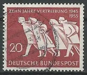 DEUTSCHLAND 1955 Mi-Nr. 215 o used