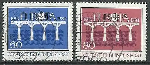 DEUTSCHLAND 1984 Mi-Nr. 1210/11 o used